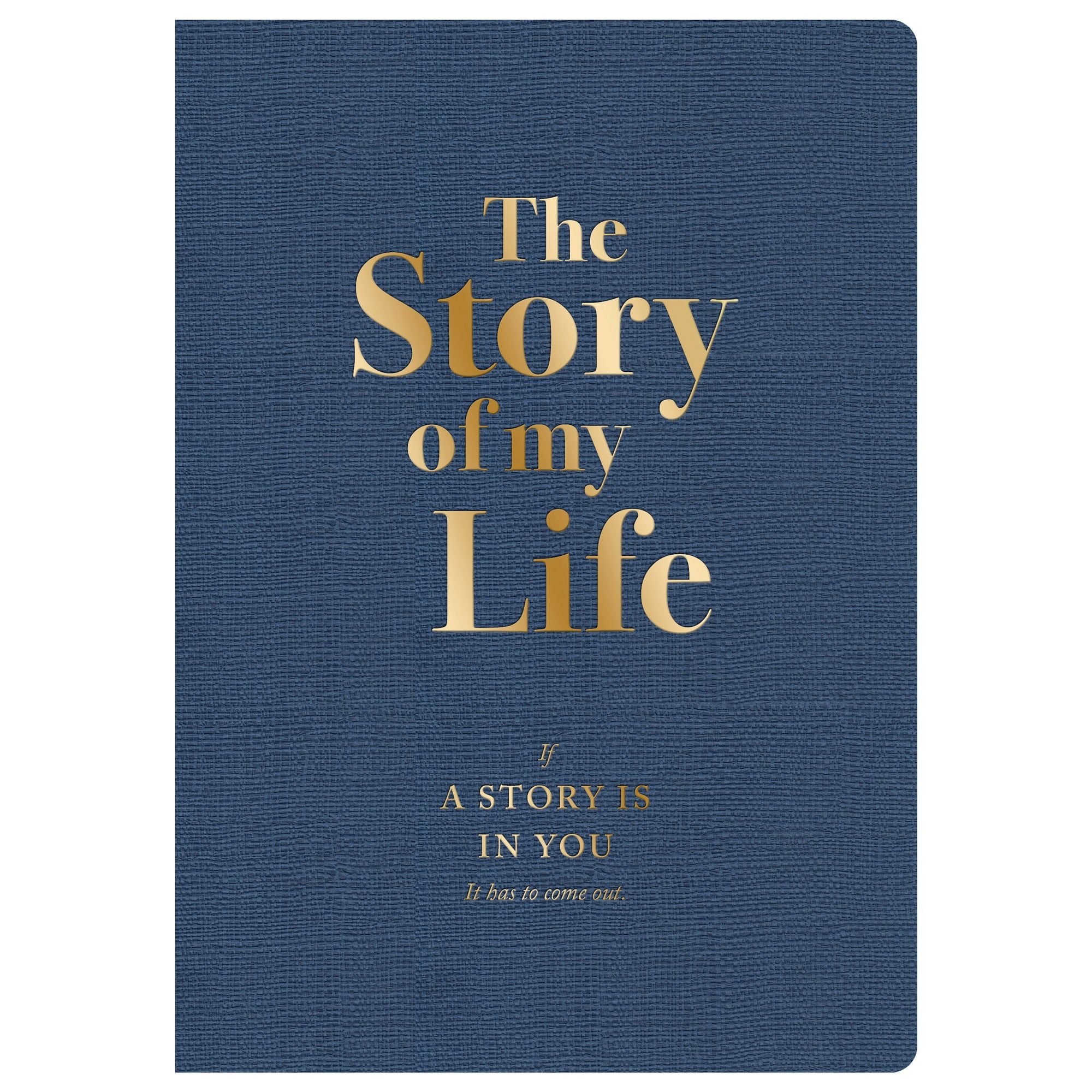Piccadilly Story of My Life Journal 12+ Blue Paperback 204 Pages