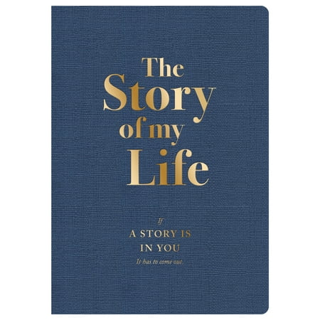 Piccadilly Story of My Life Journal 12+ Blue Paperback 204 Pages