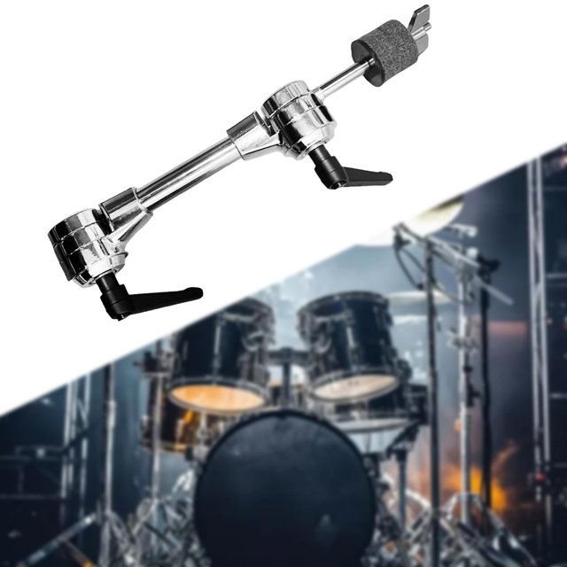 Soporte para platillos Baoblaze Accesorio de percusión de Acero inoxidable 31x7,8 cm