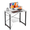 white/31IN, variant on YOQIANG Modern Simple Computer Writing Desk with X Shaped Reinforced Frame Home Office Work Table Available