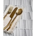 thumbnail image 3 of Apollo Tile Silver White 12-in x 129-in Traingle Polished , Matte Glass Mosaic Tile (5.38 Sq ft/case), 3 of 5