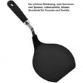 thumbnail image 4 of Espátula de silicona sólida, agarre antideslizante, borde flexible, compatible con antiadherentes, apta para lavavajillas, diseño ergonómico, resistente al calor hasta 200°, ideal para dar vuelta a, 4 of 5