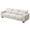 White, variant on CHITOOMA 89" 3 Seater Sofa, Upholstered Couch with 3 Pillows and Removable Linen Cover, Deep Seat Sofa with Wide Armrests for Living Room, Bedroom, or Office, White