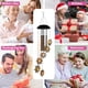 thumbnail image 5 of Campanillas de viento solares EASYBUY, luces LED cálidas para exteriores, color bronce, 5 of 6