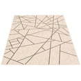 thumbnail image 3 of eCarpetGallery Sisal Rug, Natural Rug, 7'10" x 10'2", Silver-Black, Abstract, 3 of 9