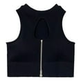 thumbnail image 4 of Women's Comfortable Sports Bra With Front Zipper For Home Leisure Workout And All Season Wear, 4 of 4