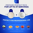 thumbnail image 6 of Universal (Professional Large) Caldero 47 Cups - 17 QT / 16 L, Stainless Aluminum Pot, Even Heat Distribution and Fast Cooking Dutch Oven Pot, Ergonomic Handles, Ideal for Rice, French Fries, and Mor, 6 of 9