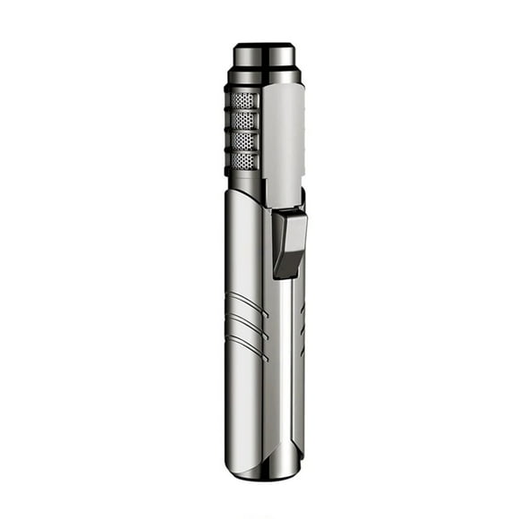 Pompotops Kitchen BBQ Metal Butane Torch, Large Flame Spray Lighter, Blue Flame 1800 ° Welding Lighter, Outdoor Camping Barbecue Ignition Tool, Personalized Butane Gas Lighter