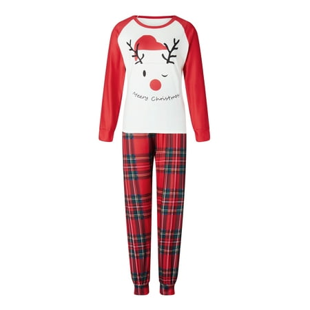 

Family Matching Christmas Pajamas Baby Romper/Tops + Pants Set