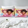 thumbnail image 4 of Black Duvet Cover,Kids Colorful Neon Bedding Set,American Style Comforter Cover, 4 of 6