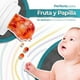 thumbnail image 5 of Chupón para Fruta y Papilla con Seguro y Tapa Dibujos Animados Azul Blanco Libre de BPA, 5 of 9