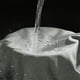 thumbnail image 4 of Cortina de ducha para baño, tela de poliéster gris, tamaño 71x71 con membrana repelente al agua y dobladillo con peso, incluye 12 ganchos para fácil instalación, ideal para baños modernos y, 4 of 8