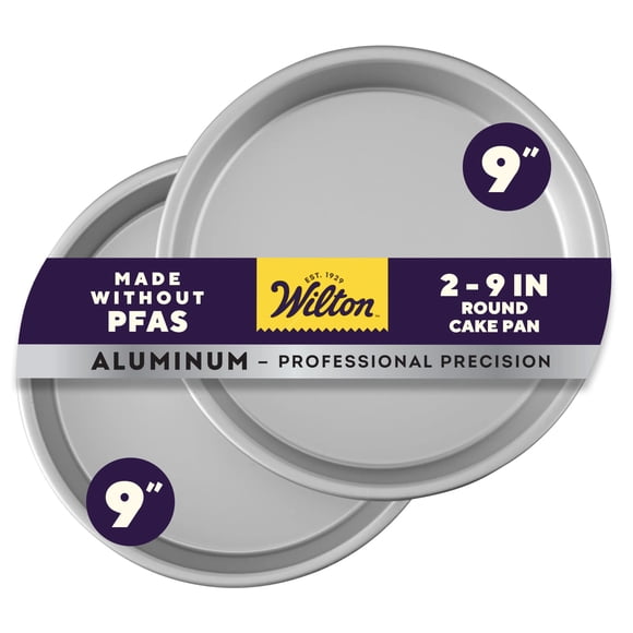 Wilton Moules de Performance en Aluminium, Moule à Gâteau Rond; 9 Pouces
