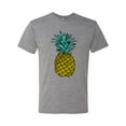 thumbnail image 2 of Wild Bobby, Trendy Tropical Pineapple, Fashion, Men Premium Tri Blend Tee, Premium Heather, Medium, 2 of 4