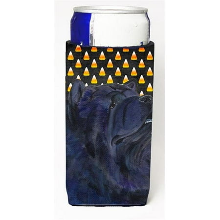 

Chow Chow Candy Corn Halloween Portrait Michelob Ultra s for slim cans