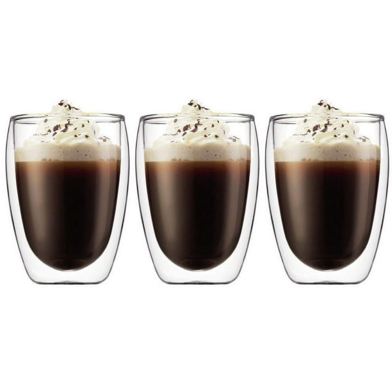 Bodum Pavina Double Wall Thermo Glasses Set of 8 