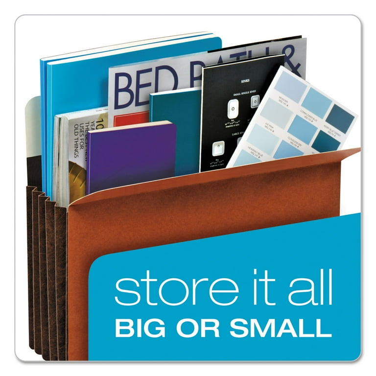 Heavy-Duty File Pockets, 3.5 Heavy-Duty File Pockets, 3.5