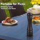 thumbnail image 5 of Molinillo de especias gourmet, mecanismo de precisión para grosor ajustable, potenciador culinario de sales marinas sazonadas para una explosión de sabor intenso en cada plato (8 pulgadas), 5 of 6