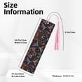 thumbnail image 3 of Kdxio Humming Bird Print Metal Tassel Bookmarks,Perfect Gift for Art Lovers and Bookworms Metal Bookmarks for Women, 3 of 8