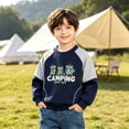 thumbnail image 6 of Atogsazn Children Boys Crew Neck Sweatshirt Cartoon Pullover Long Sleeve Sweatshirts Fall Winter Tops Navy 3-4 Years Fashion, 6 of 6