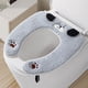 thumbnail image 3 of Uuiauoio Warmer Toilet Seat Pads with Toilet Seat Cover with Lifter Handle Set Washable Toilet Seat Cushion Soft Thicker Toilet Seats Warmer Mat, 3 of 4
