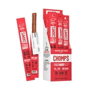 CHOMPS Original Flavor Beef Jerkey Sticks 24ct 1.15oz
