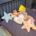 thumbnail image 5 of cute rainbow Cloud sun star Sky throw pillow Soft cushion plush toy baby kids bedroom decoration toy pillow sofa cushion, 5 of 5