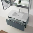 thumbnail image 4 of Virtu USA Zuri 39" Polymarble Single Bathroom Vanity Cabinet Set in Gray, 4 of 6