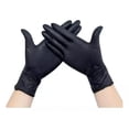 thumbnail image 1 of Guantes Cocina Para Preparar Alimentos Chef ( 2 Pack ) 200pz Color Negro Mediano, 1 of 6
