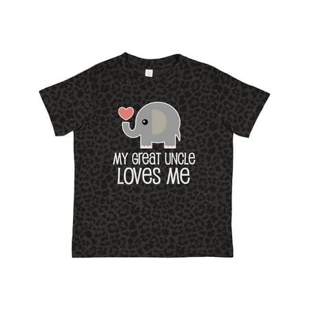 

Inktastic My Great Uncle Loves Me Gift Toddler Boy or Toddler Girl T-Shirt