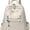 Beige, variant on Sunyuer Chic Elegance Minimalist PU Leather Backpack – Stylish, Spacious & Anti-Theft for Daily Work Travel