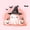 Pink 03, variant on Feelyou Cartoon Ghost Pumpkin Twin Sheets, Kawaii Halloween Bat Bedding, 3 Pieces, 1 Flat Sheet, 1 Fitted Sheet and 1 Pillowcase