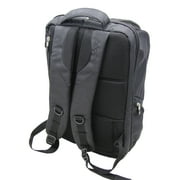 Protege 18 Weekender Travel Backpack with Laptop Pocket and Trolley Sleeve, Black
