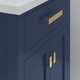thumbnail image 6 of Water Creation Myra 24" Solid Hardwood Single Bathroom Vanity in Blue/Gold, 6 of 8