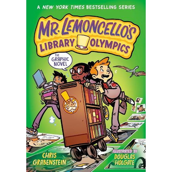 Pre-Owned Mr. Lemoncello's Library Mr. Lemoncello's Library Olympics: The Graphic Novel, (Hardcover)