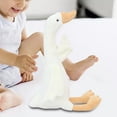 thumbnail image 3 of Lindo juguete de peluche relleno de algodón PP muñeca suave Animal relleno figuras de ganso para regalo de San Valentín decoración de adornos de fiest , Blanco, 3 of 7