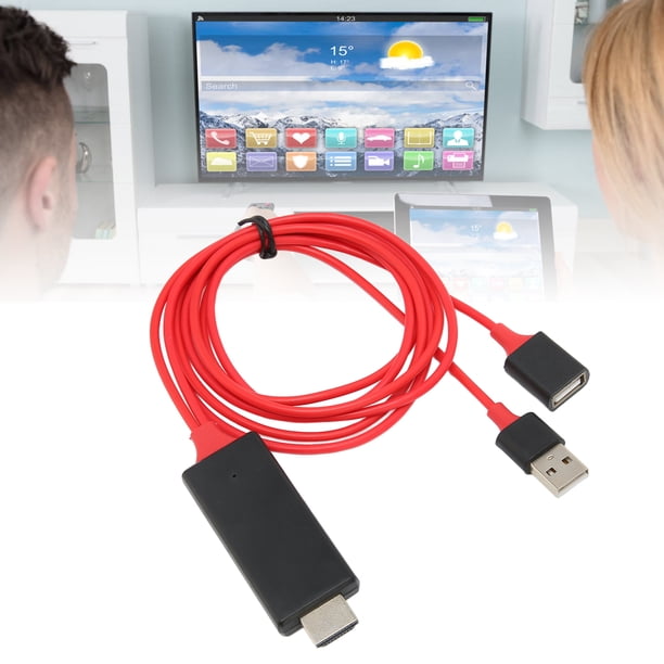 Adaptador de cable de interfaz multimedia HD 1080p para monitor de televisión proyector compartimenta