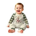 thumbnail image 4 of Lvotionpl 2026 Family Christmas Pajamas Matching Sets, Matching Family Christmas Pjs Long Sleeve Top & Pants Set Matching Holiday Family Pajama Xmas Sets, 4 of 5