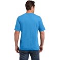 thumbnail image 3 of District ®  Perfect Blend ® Tee. Dm108 M Heathered Bright Turquoise, 3 of 4