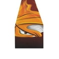 thumbnail image 3 of MKHERT Basketball Ball on Fire Table Runner for Wedding Party Banquet Decoration 14x72 inch, 3 of 3