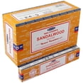 thumbnail image 1 of Varitas de incienso Satya Nag Champa Sándalo, 12 paquetes, 1 of 4