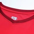 thumbnail image 4 of iiniim Kids Padded Football Goalkeeper Shirts Soccer Jersey Goalie Athletic T-Shirt Sports Top Activewear Red 7-8, 4 of 7