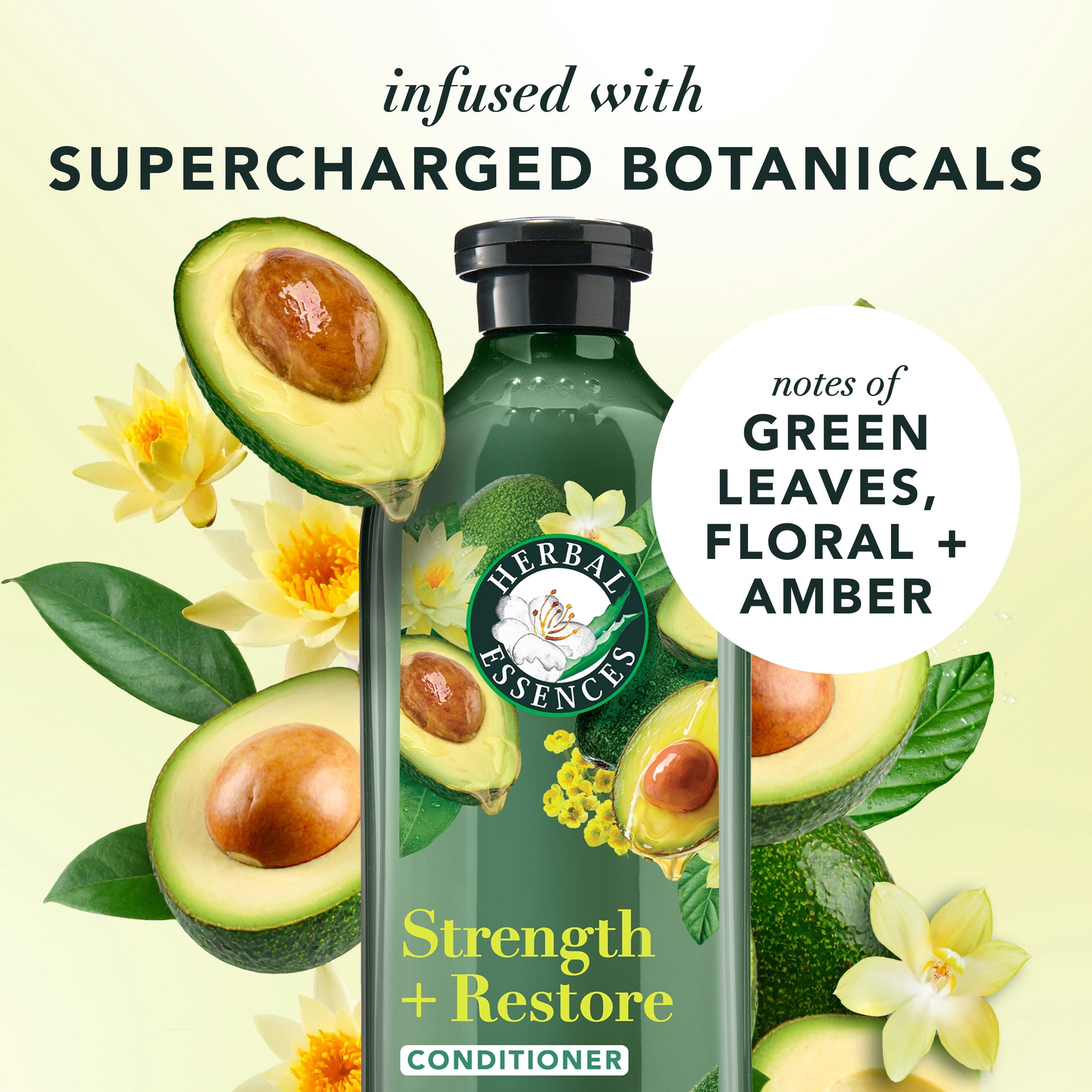 Herbal Essences Strength + Restore Avocado Sulfate-Free Conditioner, 13.5 fl oz