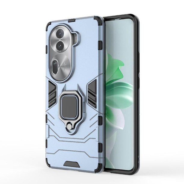 Funda para OPPO RENO 11 5G con Soporte Anillo Giratorio 360° y Protección Resistente a Golpes y Caídas