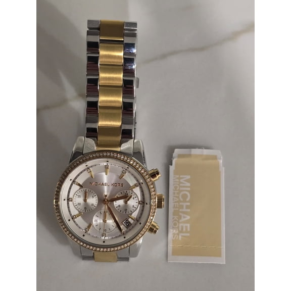 Michael Kors Women's Ritz White Dial Watch - MK6474