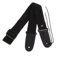 thumbnail image 3 of Sangle de Guitare en Cuir pour Folk / Électrique / Basse Noir, 3 of 8