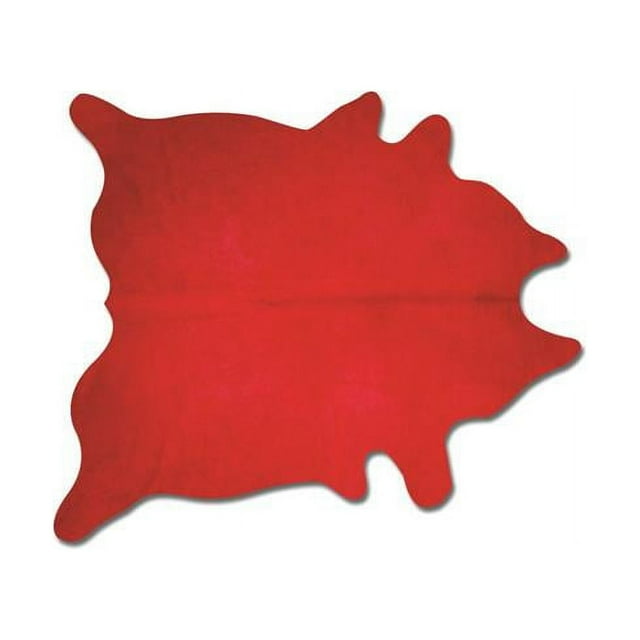 Natural 676685001085 6 x 7 ft. Geneva Cowhide Rug - Firecracker