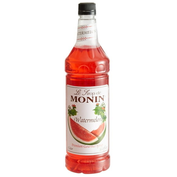 Monin Sirop Aromatisant Premium à la Melon D\'eau 1 Litre