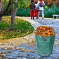 thumbnail image 2 of nipocaio Sacs de Déchets de Jardin, 1PCS 132 Gallons Sac de Rangement Réutilisable pour Pelouse, Sacs à Feuilles Réutilisables - Adaptés aux Buissons de Taille (80cm x 100cm), 2 of 6