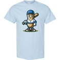 thumbnail image 3 of Inktastic Baseball Mascot Funny Peanut T-Shirt, 3 of 5